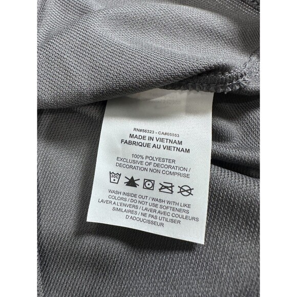 Nike Dri-Fit Golf gray Polo top  Shirt Men's medium Gray 746099 021 NEW - Picture 7 of 10